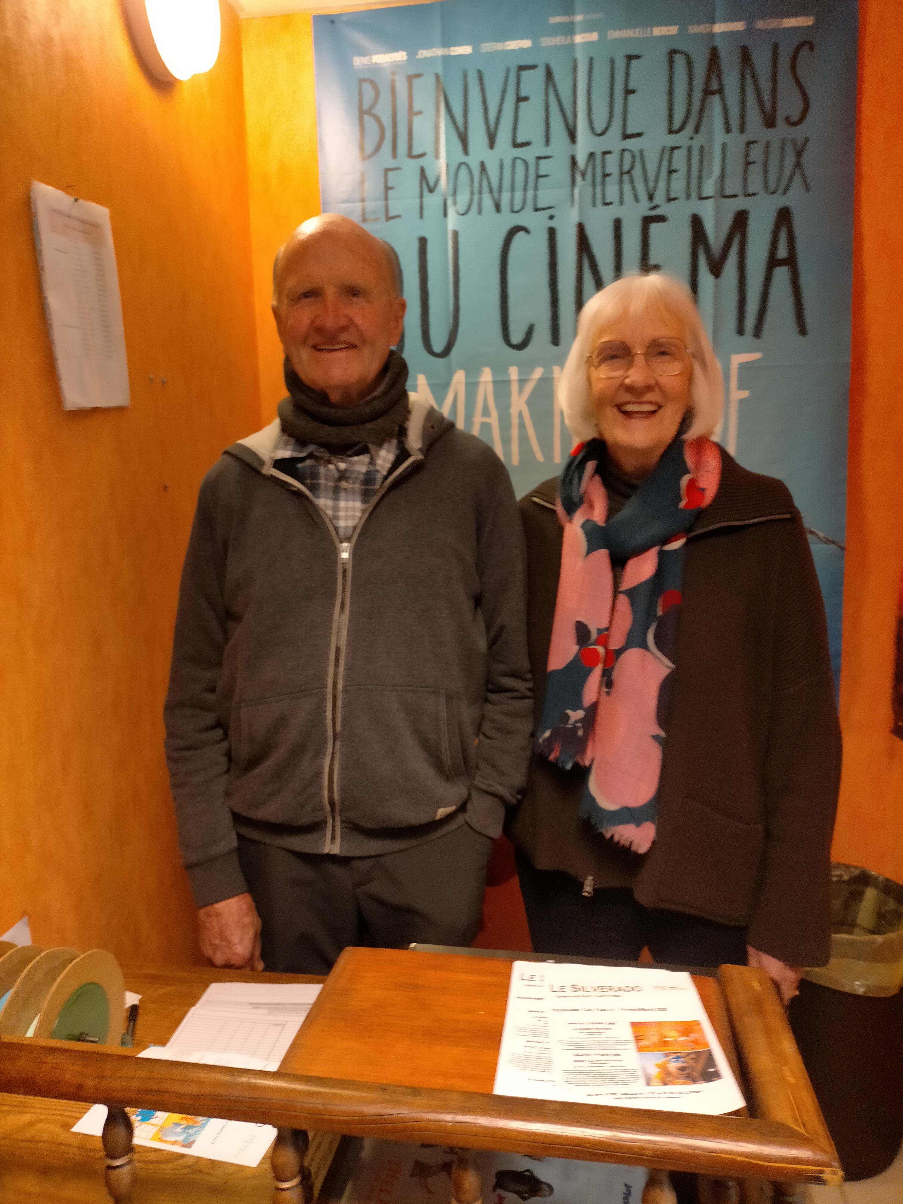 Bénévoles à l'accueil